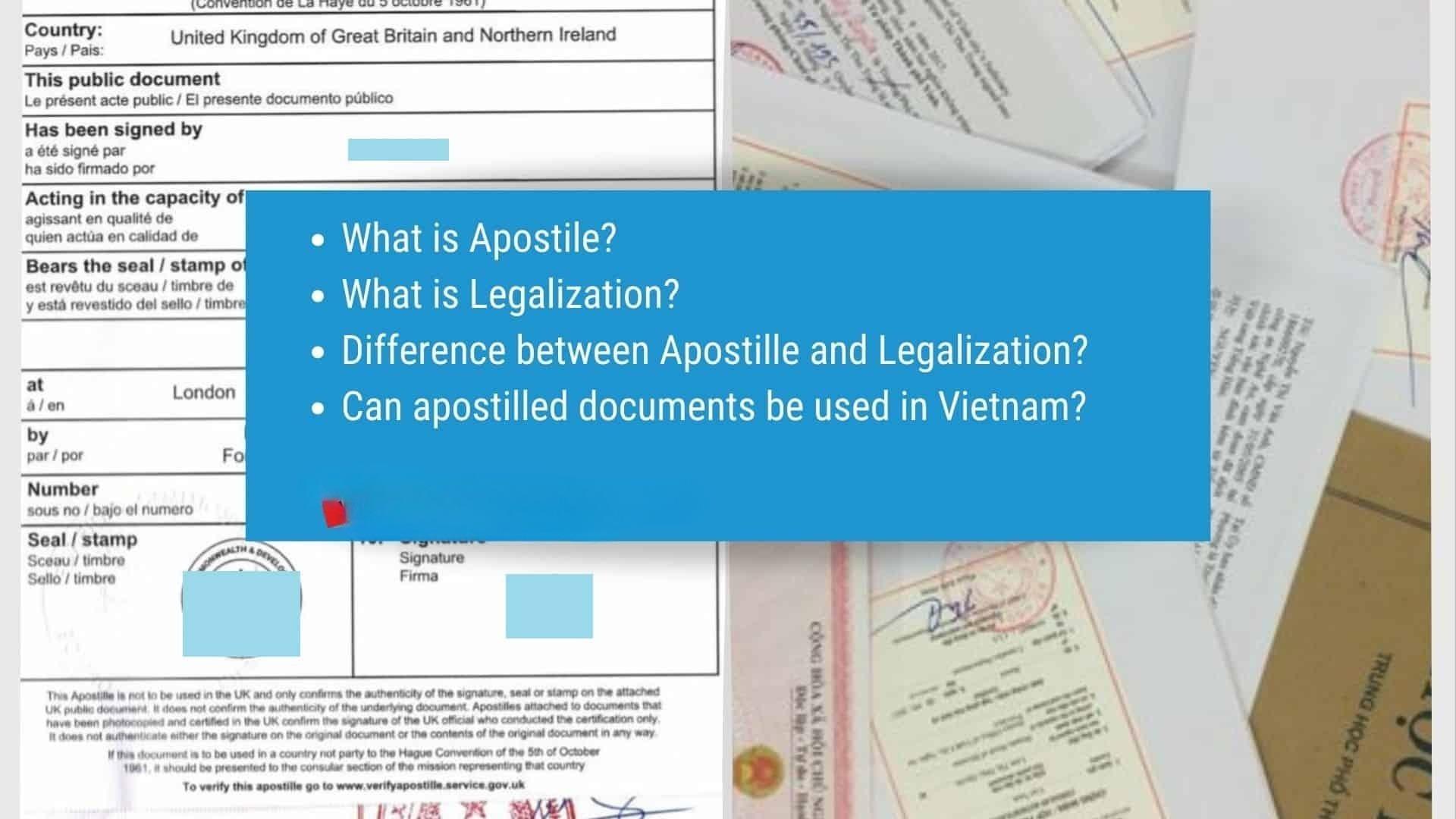 What is Apostille? Is Apostille Available in Vietnam