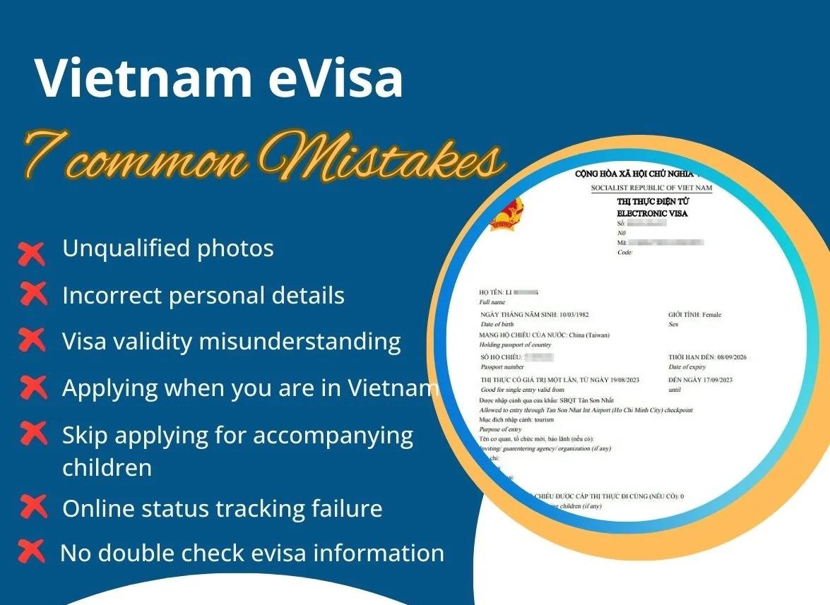 7 Vietnam eVisa common mistakes and how to avoid