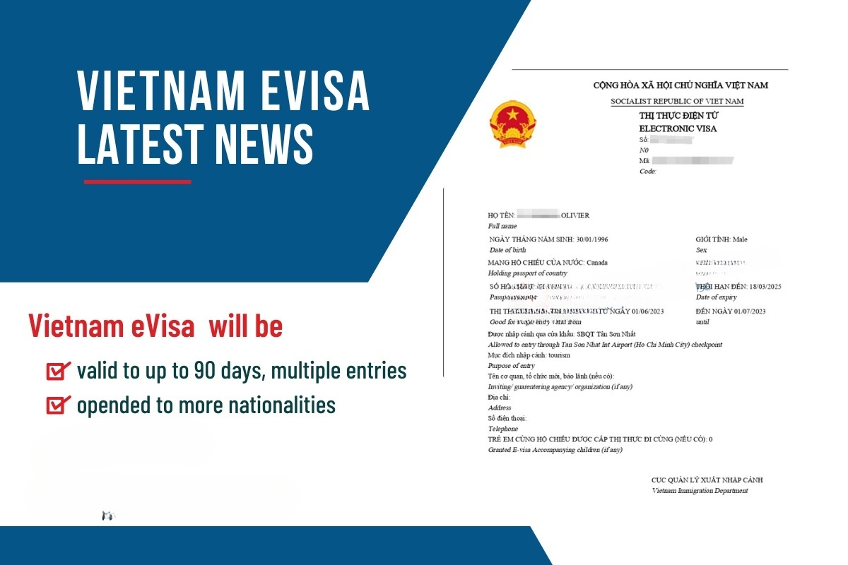 Vietnam eVisa Latest News from Vietnam Authorities